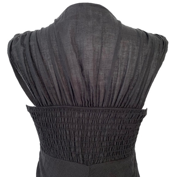 Derek Heart | NWOT Smocked Top Sundress Black Size Small - Picture 4 of 16